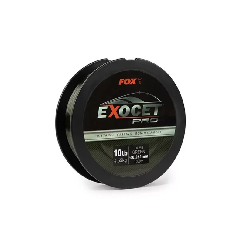 Fox Exocet Pro Mono Green monofil zsinór 10lbs 0.261mm Szuper akció