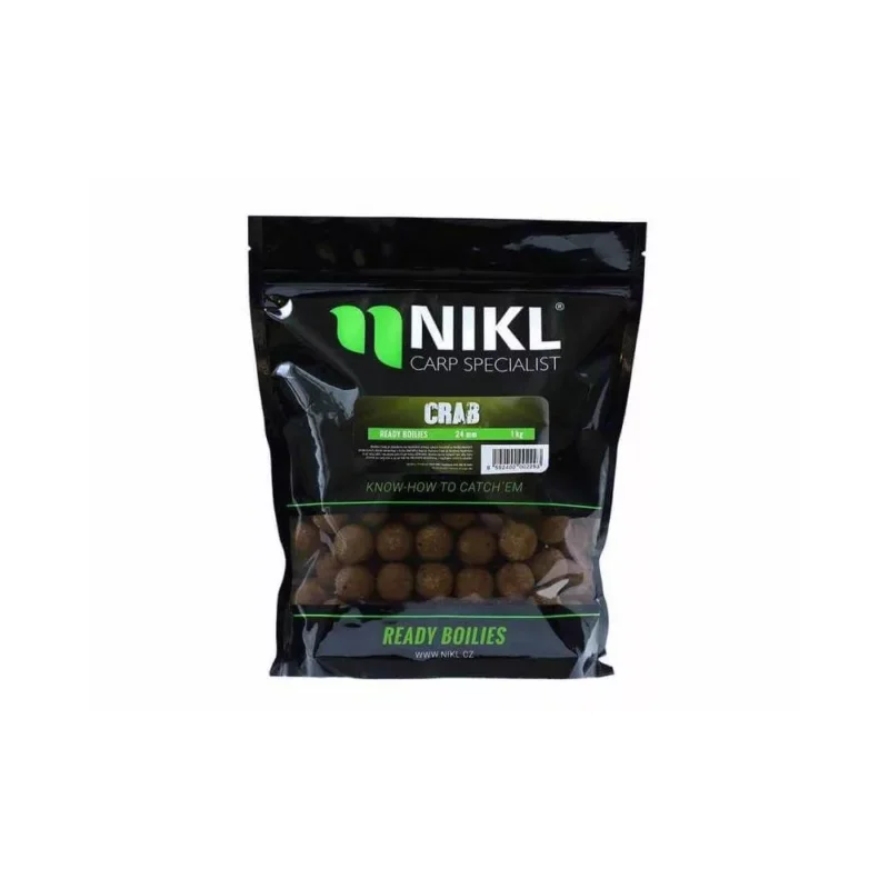 Nikl Crab bojli 20mm 1kg Népszerű