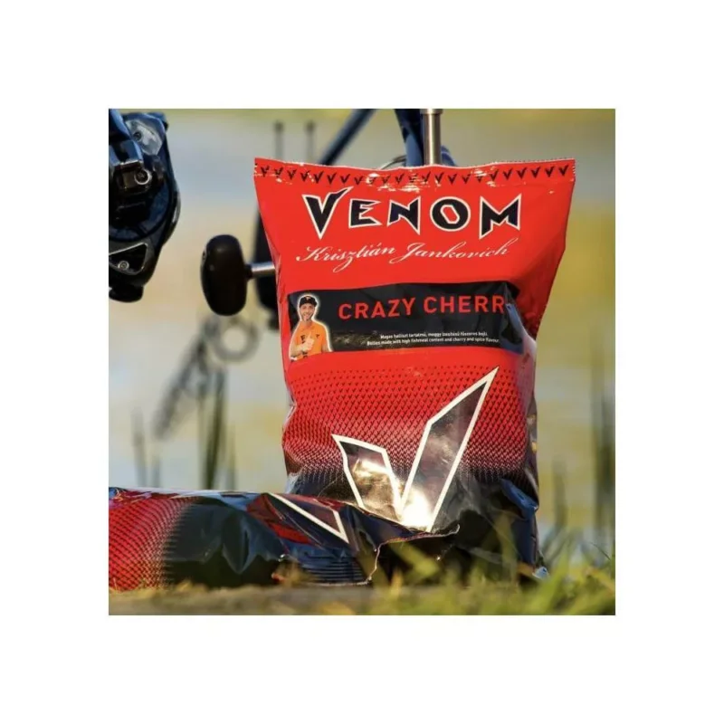 Árengedmény Feedermania Venom Crazy Cherry bojli 24mm