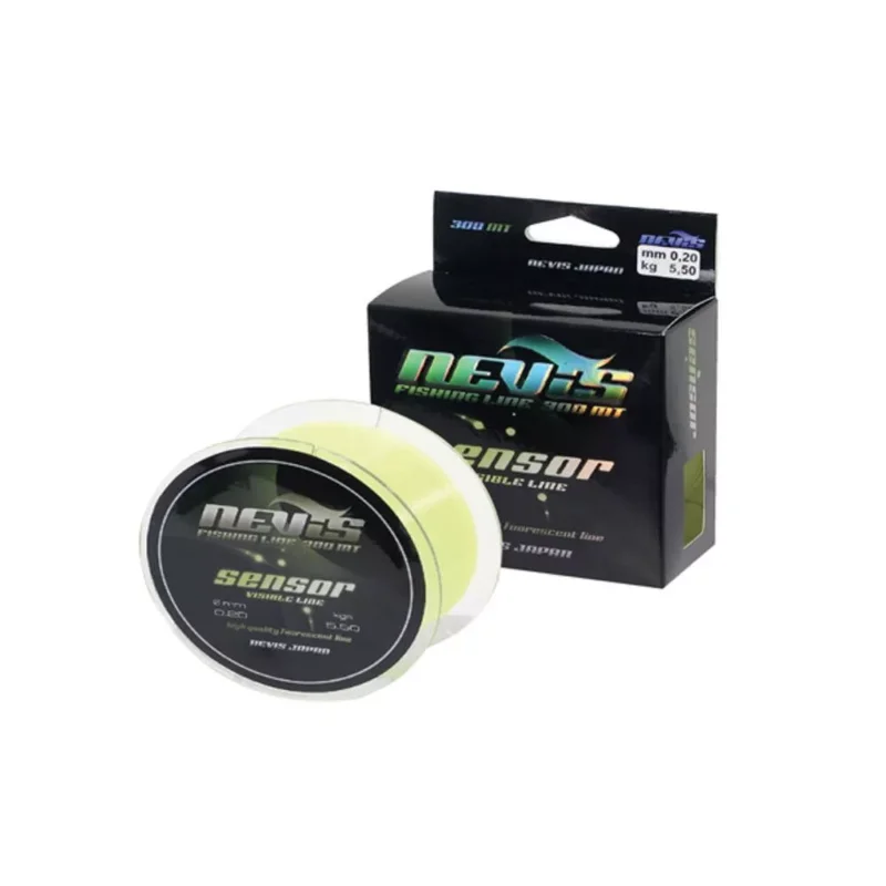 Gyors kiszállítás Nevis Sensor Fluo Yellow monofil zsinór 0.35 300m