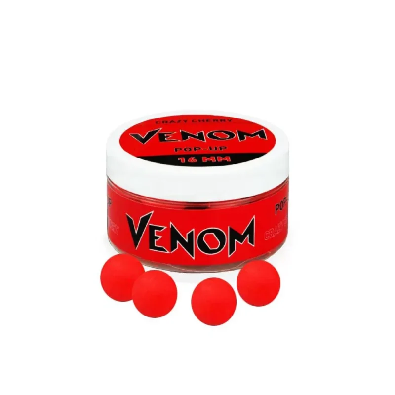 Feedermania Venom Pop Up lebegő bojli 16mm Crazy Cherry Kedvezményes ár