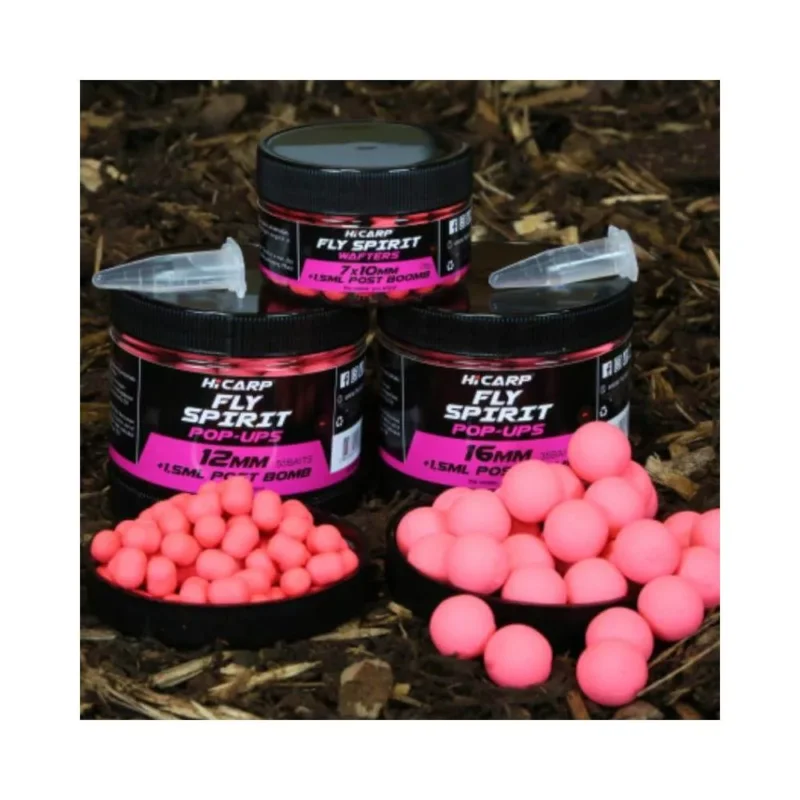 HiCarp Fly Spirit Wafters pikáns fűszeres kiegyensúlyozott horogcsali 8mm Szezonális akció