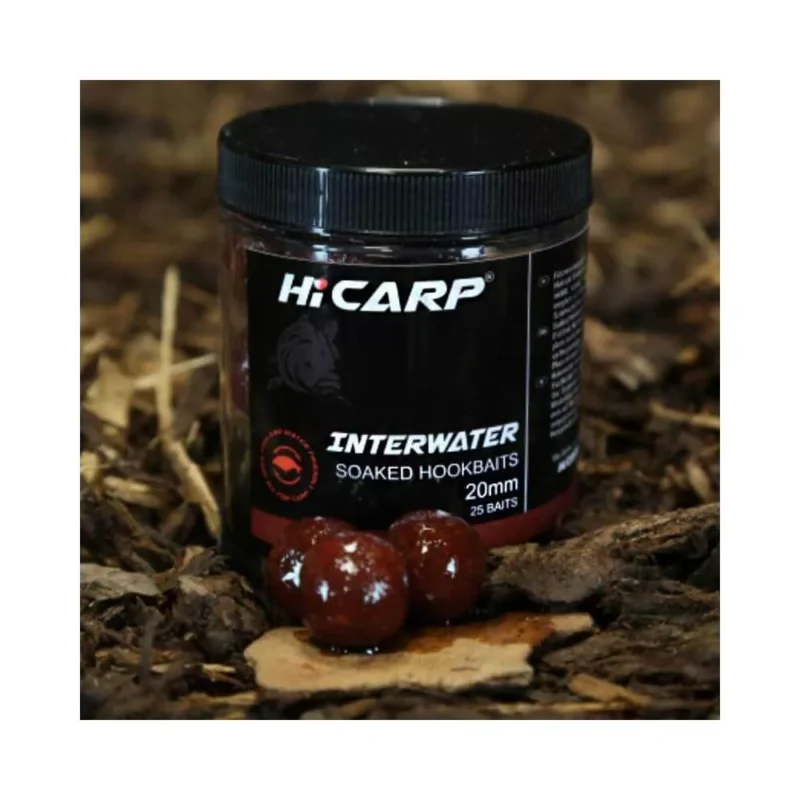 Ne maradj le HiCarp Interwater Soaked Hookbaits előáztatott horogcsali 16mm
