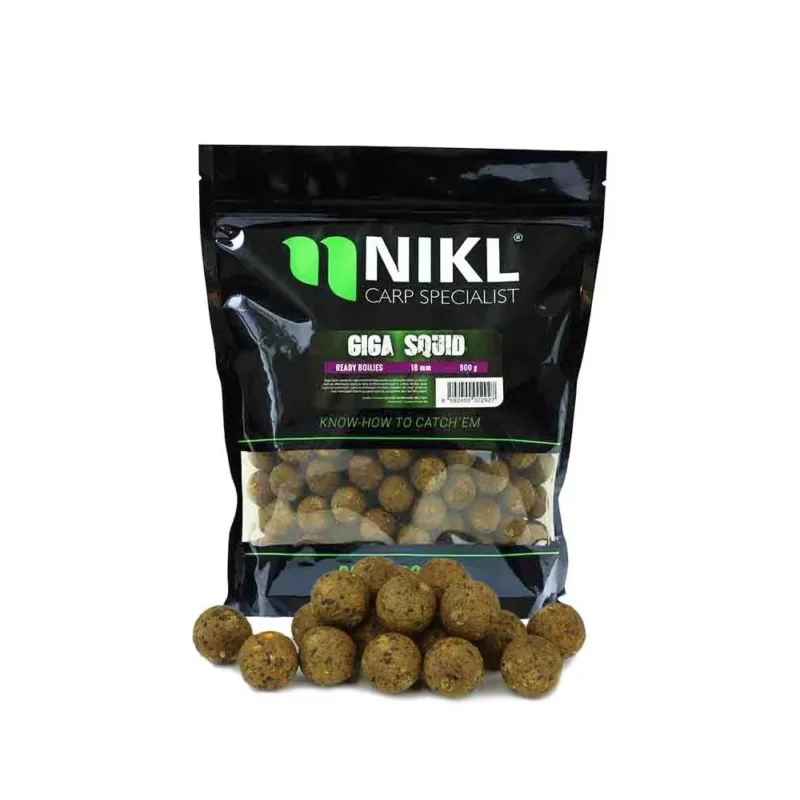 Rendeld meg most Nikl Giga Squid bojli 20mm 250gr