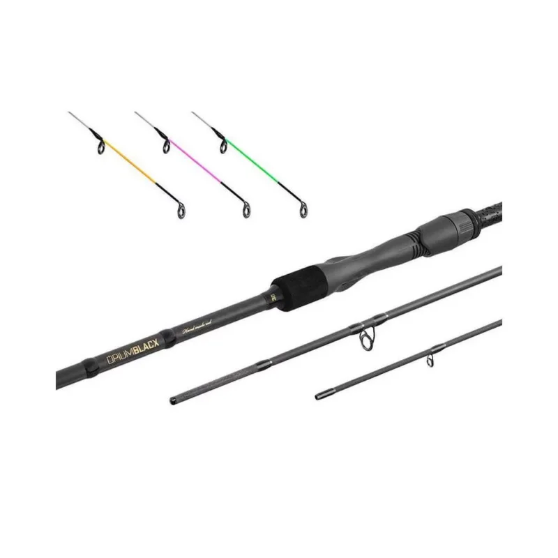 Szuper ajánlat Delphin Opium BlacxFEEDER 3G TechnoCORK feeder bot 13ft/390cm/80g +3 spicc