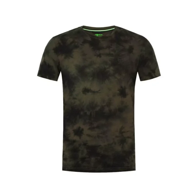 Korda Tie Dye Tee Dark Olive póló S Kedvezményes ár