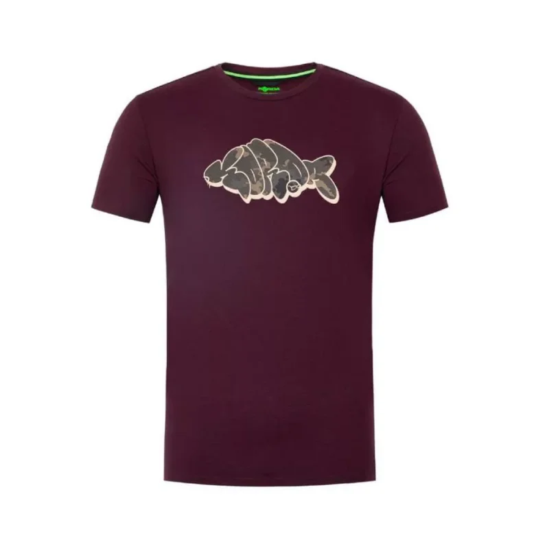Alacsony ár Korda Outline Tee Burgundy póló XL