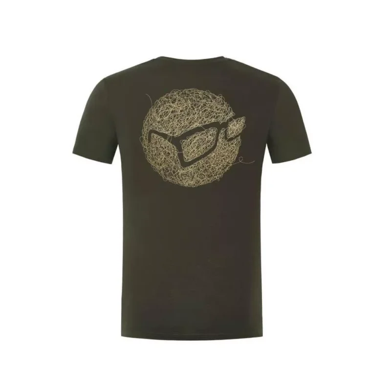 Korda Birdsnest Tee Dark Olive póló XXL Legnépszerűbb