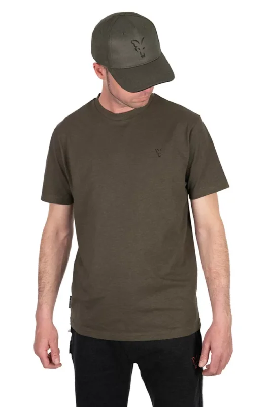 Népszerű Fox Collection T Green/Black póló 2XL
