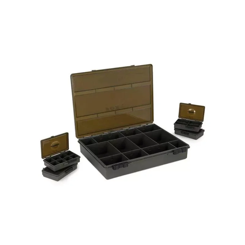 Fox Eos Carp Tackle Box Loaded Large szerelékes doboz Szezonális akció