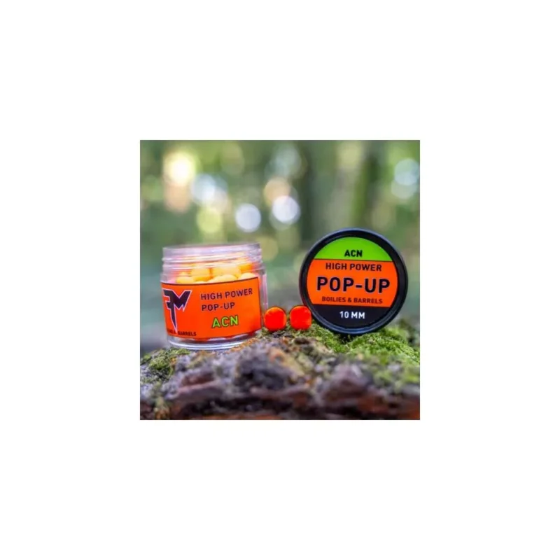 Utolsó esély Feedermania High Power Pop-Up Boilies & Barrels horogcsali ACN 10mm