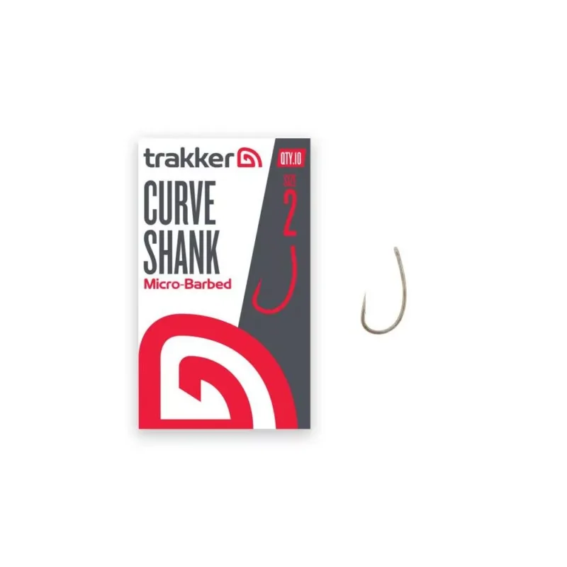 Biztonságos fizetés Trakker Curve Shank Hooks pontyozó horog 4