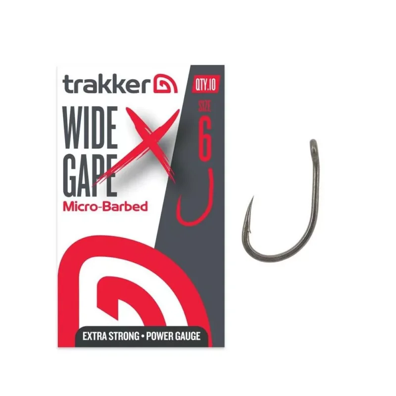 Trakker Wide Gape XS Hook extra erős pontyozó horog 4 Árcsökkenés