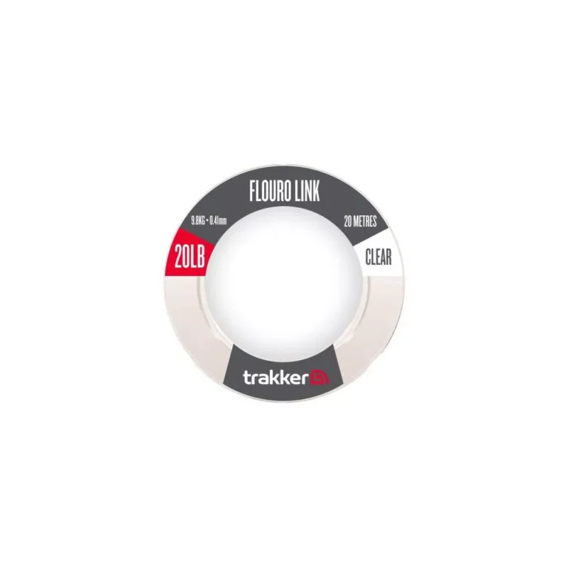 Trakker Fluoro Link fluorocarbon előkezsinór 25lb 0,45mm Árcsökkenés