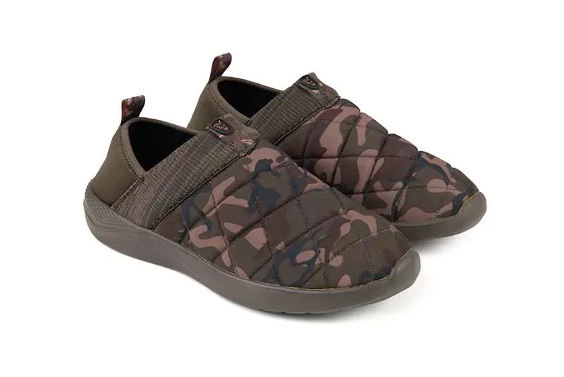 Vedd meg online Fox Camo/Khaki Bivvy Slipper bélelt papucs 8/42