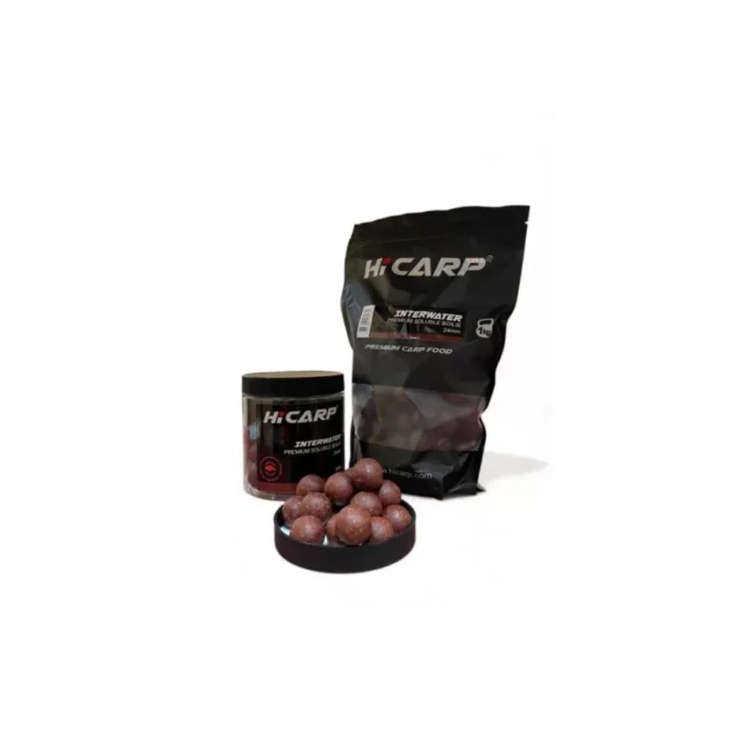 Legnépszerűbb HiCarp Soluble Interwater Boilie oldódó fűszeres bojli 28mm 350gr