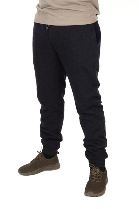 Végkiárusítás Fox Collection Sherpa Jogger Black & Orange melegítő alsó XL