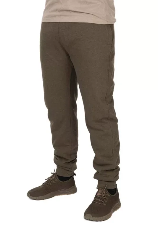 Végkiárusítás Fox Collection Sherpa Jogger Green & Black melegítő alsó M
