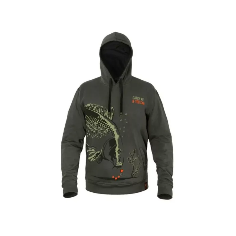 Delphin Catch Me Carp NX Hoody pontymintás kapucnis felső XXL Vásárlói kedvenc
