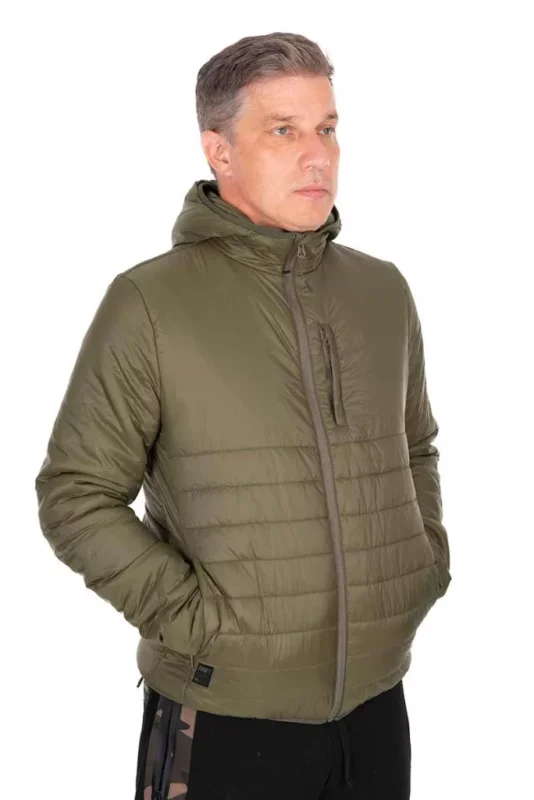 Szezonális akció Fox Quilted 100 Jacket Olive steppelt kabát 3XL
