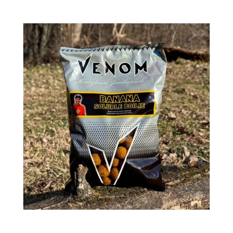 Biztonságos fizetés Feedermania Venom Soluble Spicy oldódó bojli 20mm