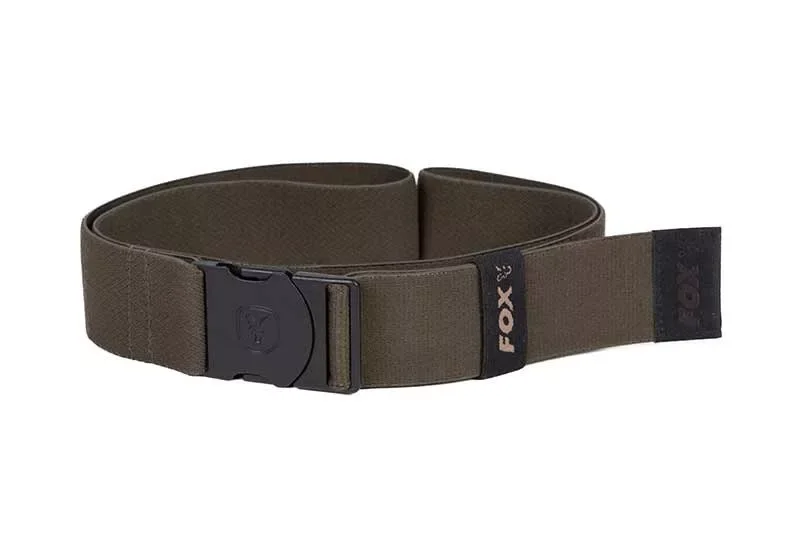 Fox Elasticated Belt Khaki rugalmas öv Standard Vásárlói kedvenc