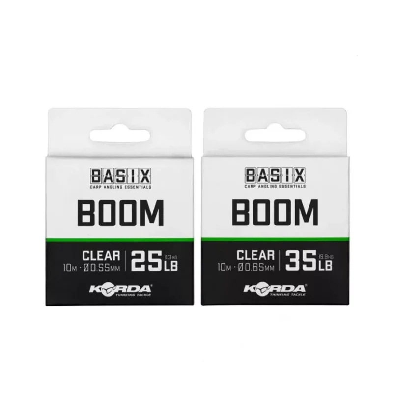 Korda Basix Boom Fluorocarbon előkezsinór 25lb Azonnali szállítás