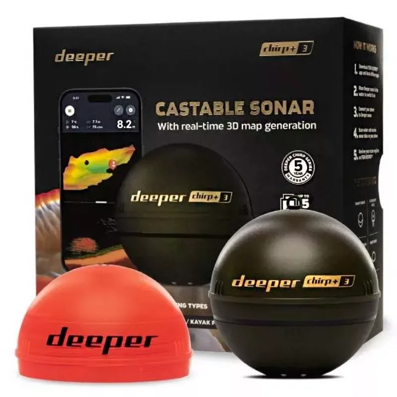 Deeper Smart Sonar Chirp+ 3.0 okos halradar Népszerű