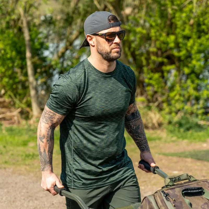 RidgeMonkey APEarel Cooltech Camo Edition T-Shirt póló L Vedd meg most