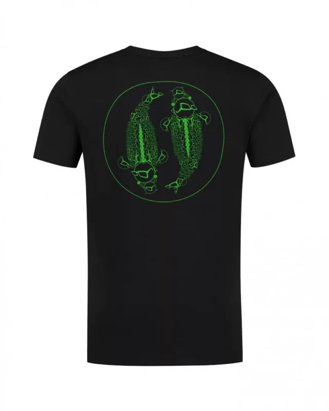 Gyors kiszállítás Korda Mandala Tee Black póló XL