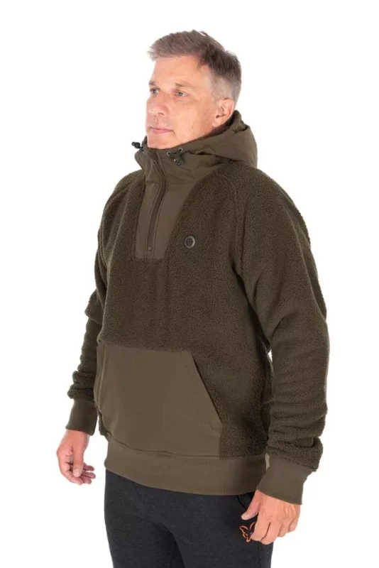 Fox Olive Sherpa Hybrid Jacket bélelt felső L Különleges ajánlat