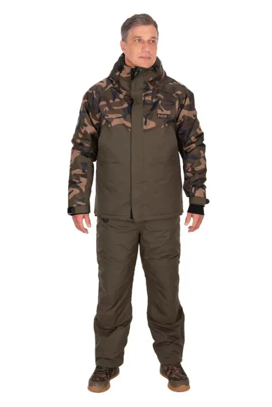 Fox Khaki Camo Wintersuit thermoruha szett 4XL Gyors szállítás
