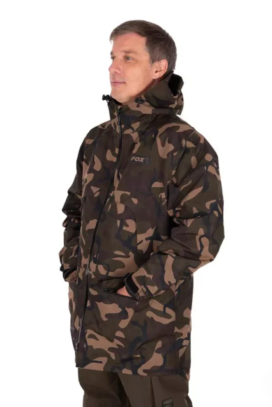 Akció Fox RS25K CAMO 3/4 Jacket vízálló technikai kabát S