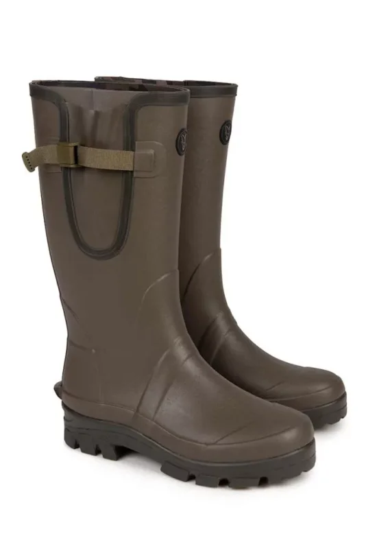 Fox Neoprene Lined Camo Khaki Rubber Boot gumicsizma neoprén béléssel 10/44 Legnépszerűbb