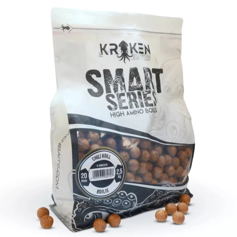 Kraken Baits Smart Series Chili Krill bojli 2.5kg 20mm Ne maradj le