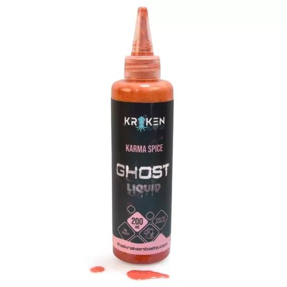 Kraken Baits Karma Spice Ghost Liquid locsoló Biztonságos vásárlás