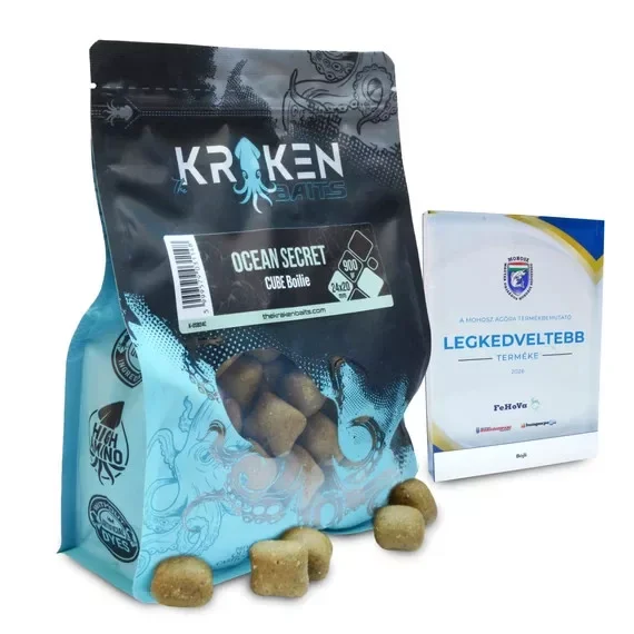 Kraken Baits Ocean Secret Shelf Life Boilie bojli CUBE Kedvezményes ár