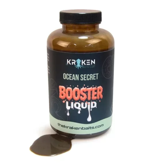 Kraken Baits Ocean Secret Booster Liquid locsoló Árengedmény
