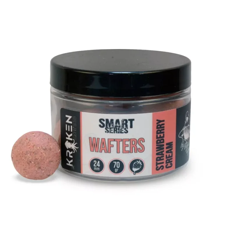 Árengedmény Kraken Baits Smart Series Strawberry Cream Wafters 20mm