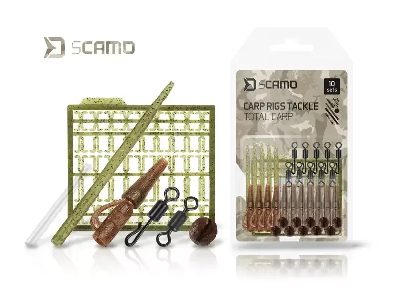 Delphin sCAMO Total CARP pontyozó előke készlet 10 db Biztonságos vásárlás