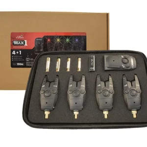 Legnépszerűbb Carp Expert MAX1 Bite Alarm elektromos kapásjelző szett 4+1