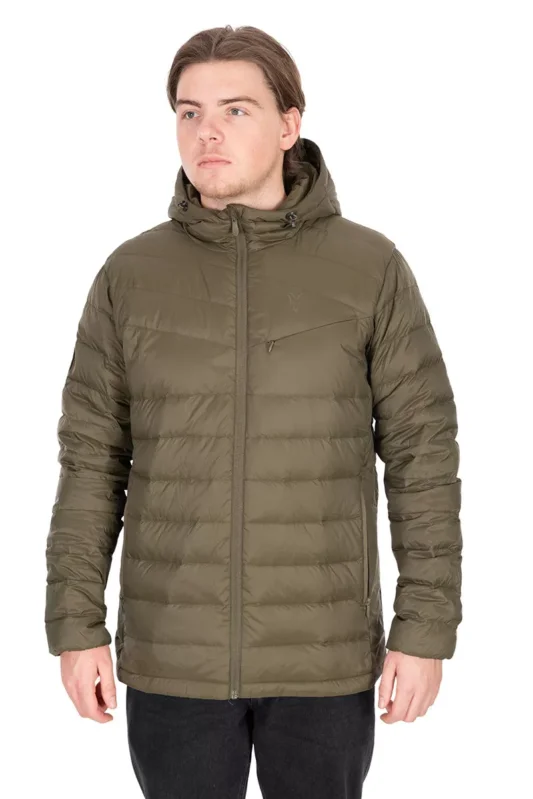 Fox Explorer Downfill Packaway Khaki Jacket könnyű tolldzseki M Nézd meg most