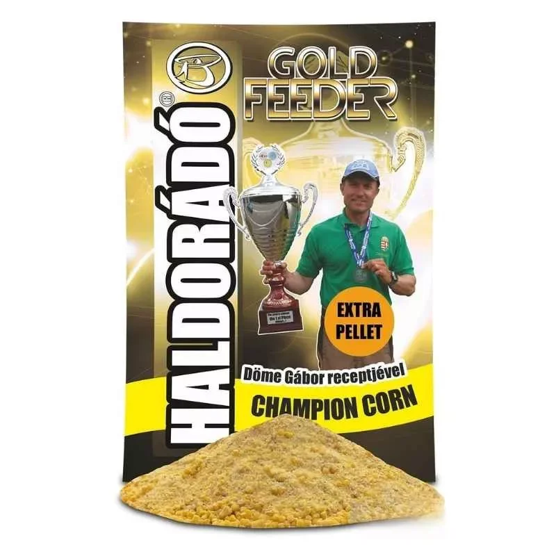 Haldorádó Gold Feeder Champion Corn - Extra Pellet etetőanyag Bestseller