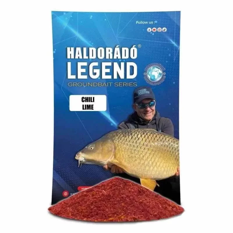 Legkelendőbb Haldorádó Legend Groundbait etetőanyag Chilli Lime