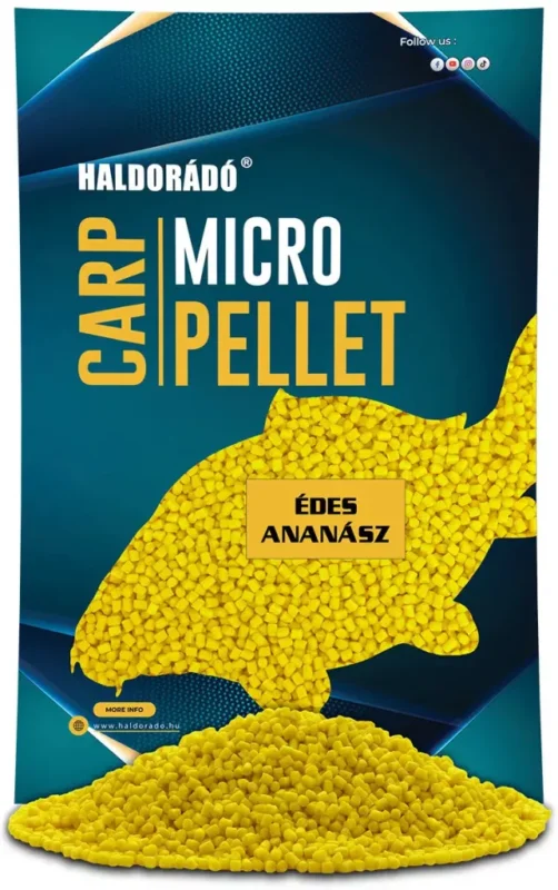 Haldorádó Carp Micro Pellet édes ananász Korlátozott ajánlat