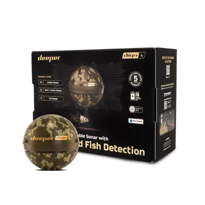 Deeper Chirp+ 4.0 AI vezérelt okos halradar Outlet