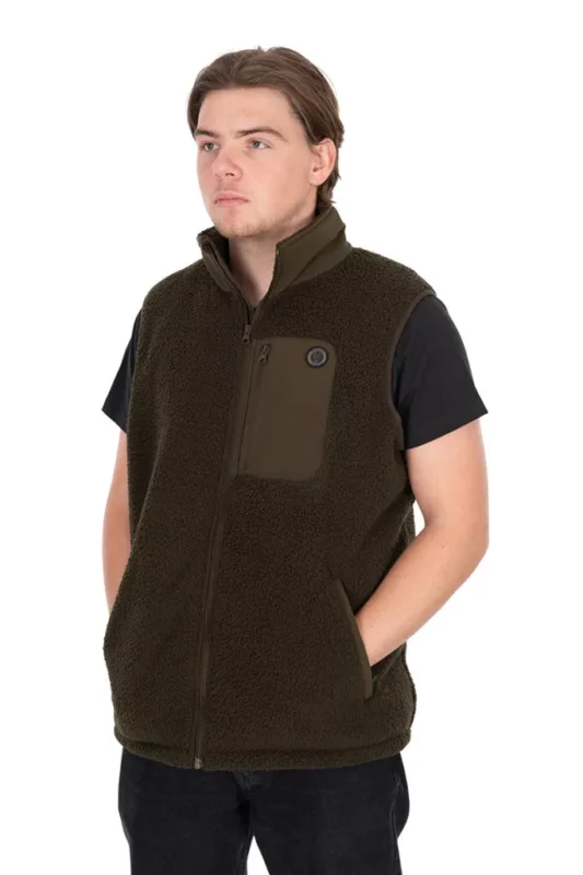 Fox Olive Sherpa Hybrid Gilet mellény S Szuper ajánlat