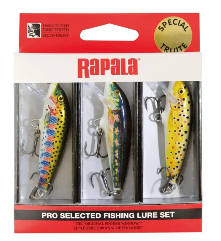 Rapala CD05 Kit Truite Count Down Set 5cm 5g 3db-os wobbler szett- TR-MN-RT (RA8900088) Alacsony ár