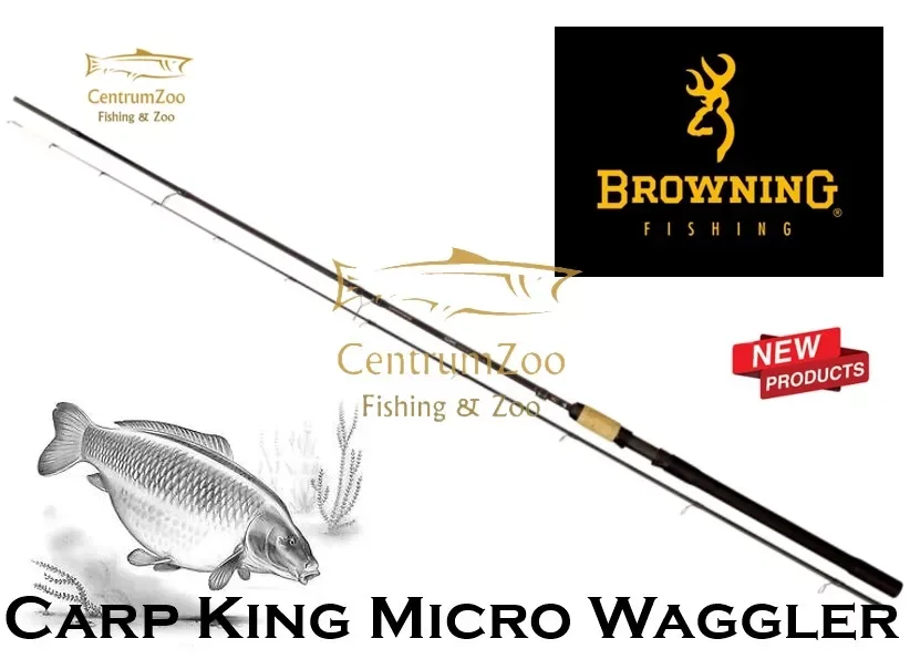 Azonnal elérhető Browning Carp King Carp Wand 2,45M 55G 3-8Lb 2+2R Feeder Bot (12234245)