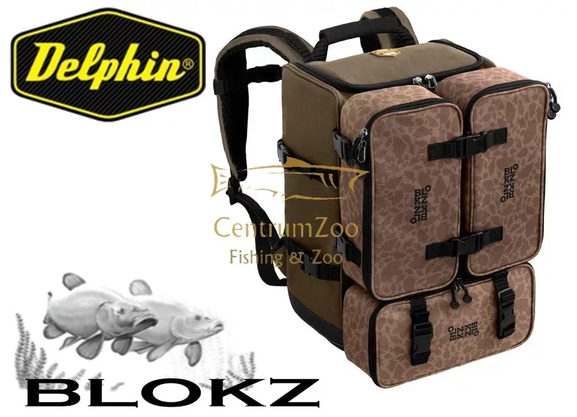Alacsony ár Delphin Blokz hátizsák kiegészítő eleme 5liter 32x15x11cm (101001508)